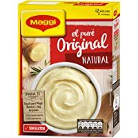Maggi Puré de Patatas Natural - Puré Sin Gluten - 8 raciones de puré (2 Bolsas) - 230 g